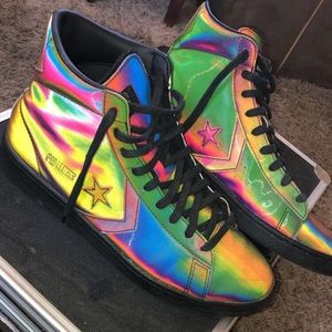 Converse Pro Leather Iridescent Sneakers